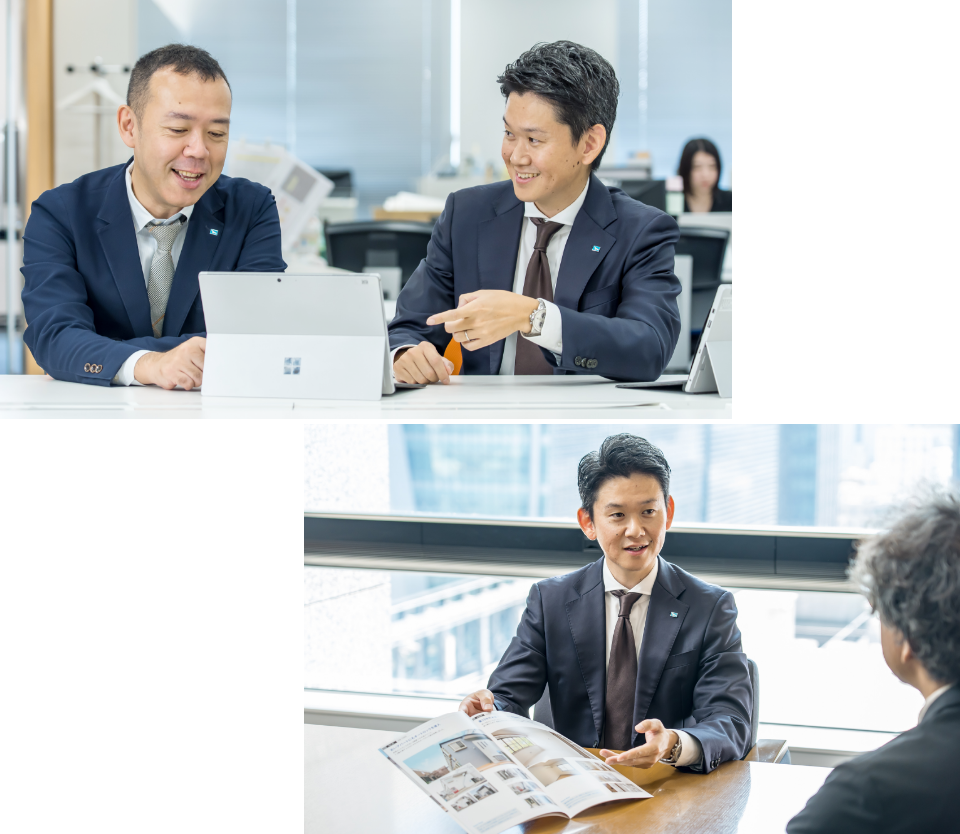 どんな仕事をしていますか?